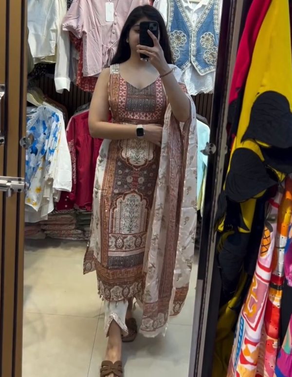 DHANI BOUTIQUE DB 008 B DESIGNER SALWAR SUITS