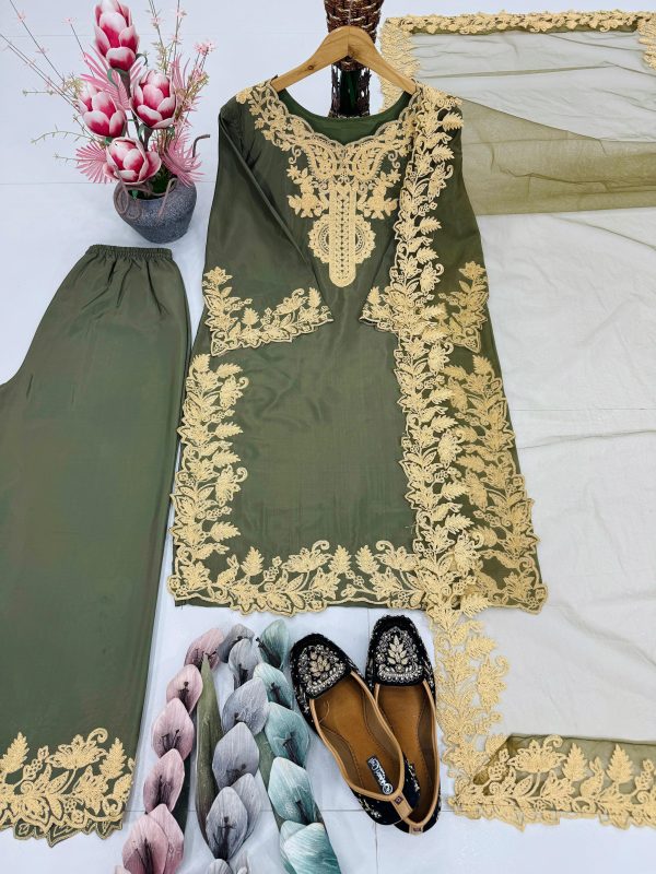 DHANI BOUTIQUE DB 009 B DESIGNER PLAZZO SUITS