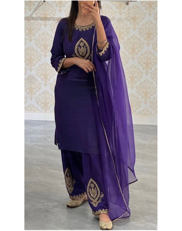 DHANI BOUTIQUE DB 011 DESIGNER PLAZZO SUITS ONLINE