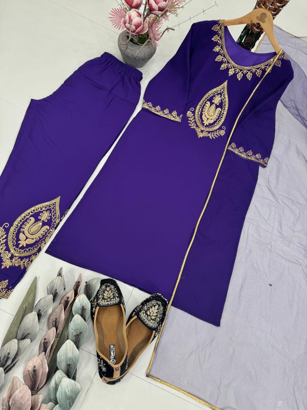 DHANI BOUTIQUE DB 011 DESIGNER PLAZZO SUITS ONLINE