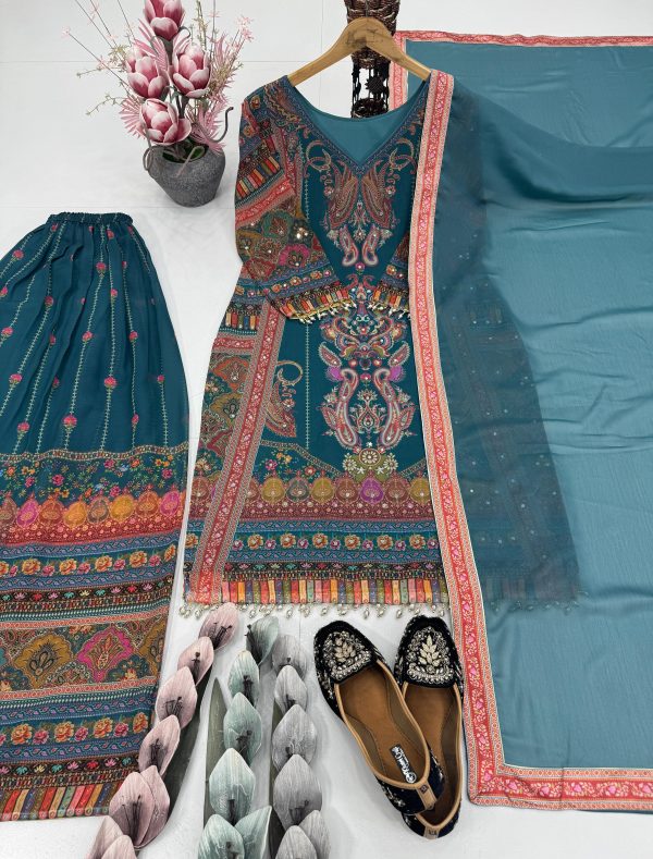 DHANI BOUTIQUE DB 012 DESIGNER PLAZZO SUITS