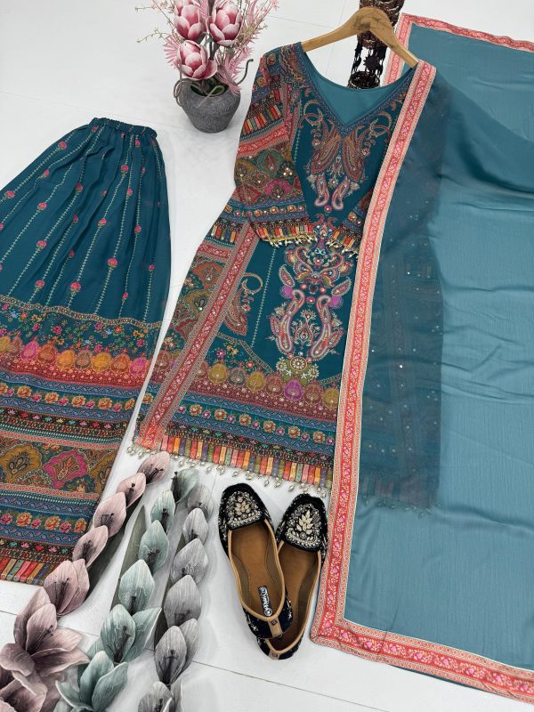 DHANI BOUTIQUE DB 012 DESIGNER PLAZZO SUITS