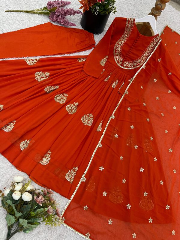 DHARMI DESIGNER DD 1009 TRENDING GOWN WHOLESALE