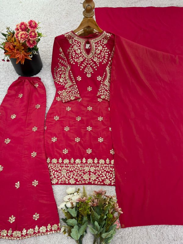 DHARMI DESIGNER DD 1010 TRENDING PLAZZO SUITS
