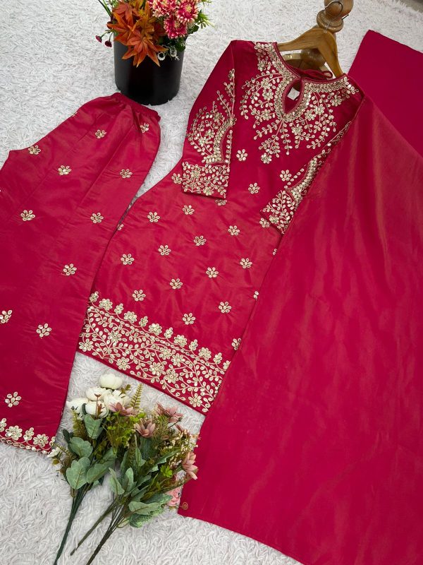 DHARMI DESIGNER DD 1010 TRENDING PLAZZO SUITS