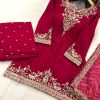 DHK 1362 B DESIGNER PLAZZO SUITS WHOLESALE