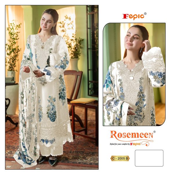 FEPIC C 2005 B ROSEMEEN PAKISTANI SALWAR SUITS