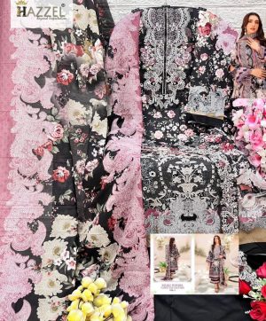 HAZZEL 0359 COTTON EMBROIDERED SALWAR SUITS