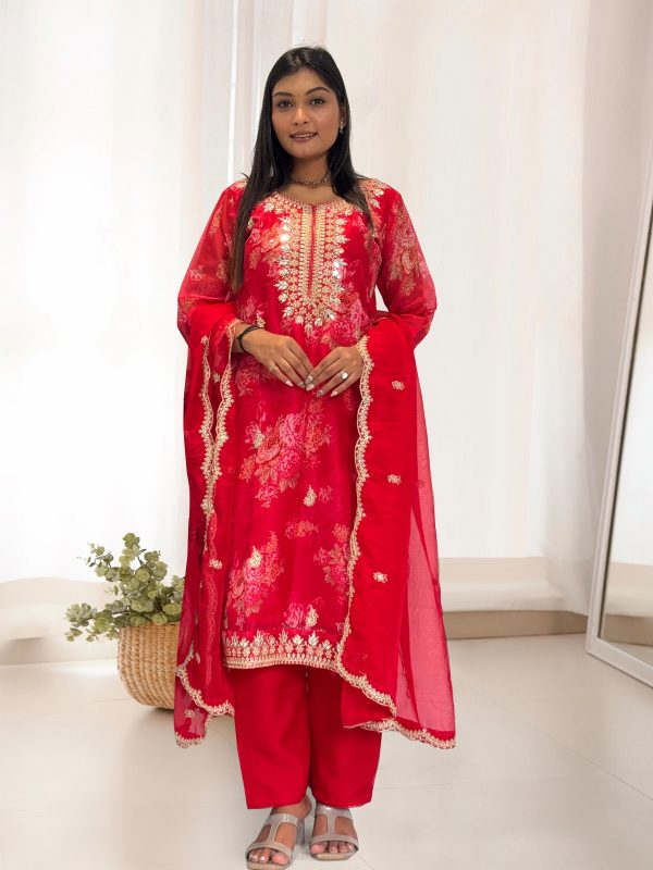 HK 1682 J DESIGNER SALWAR SUITS WHOLESALE