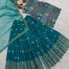 HK 1715 C D DESIGNER PLAZZO SUITS WHOLESALE