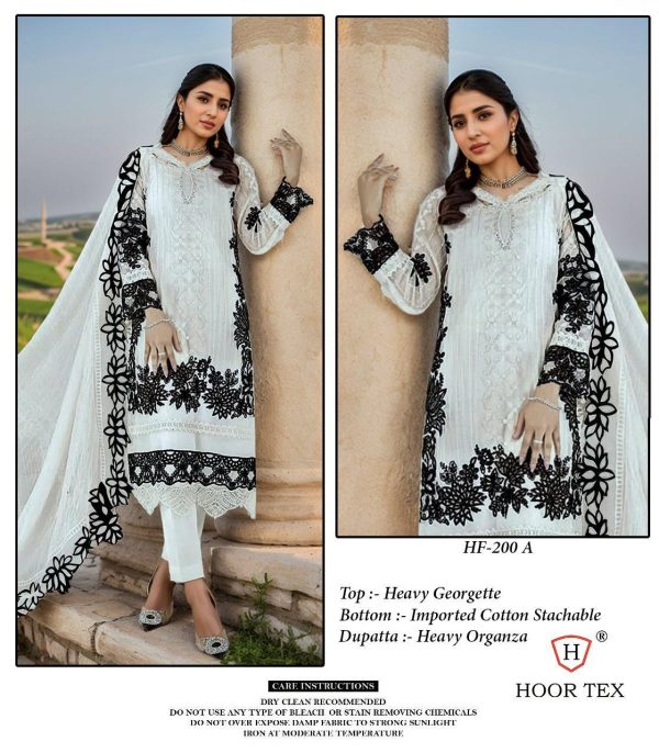 HOOR TEX HF 200 A READYMADE PAKISTANI SUITS