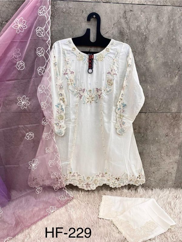 HOOR TEX HF 229 B READYMADE SALWAR SUITS