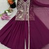 JAL FASHION JF 013 D PLAZZO SUITS WHOLESALE