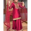 JAL FASHION JF 024 DESIGNER SHARARA PLAZZO SUITS