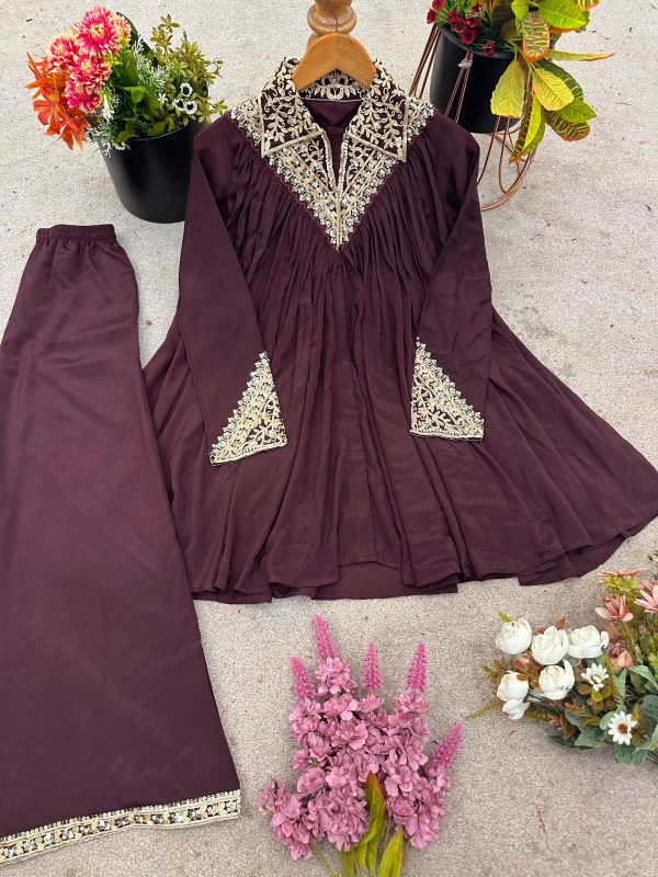 JAL FASHION JF 025 B TRENDING PLAZZO SUITS ONLINE