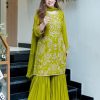 JAL FASHION JF 027 A DESIGNER SHARARA PLAZZO SUITS