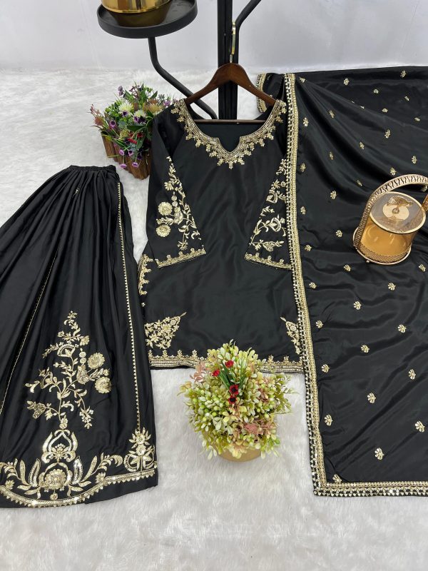 JAL FASHION JL 1037 D DESIGNER PLAZZO SUITS