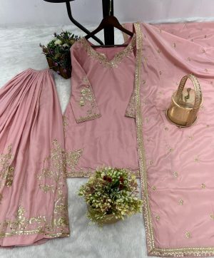 JAL FASHION JL 1037 E DESIGNER PLAZZO SUITS