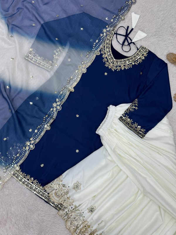 JAL FASHION JL 1041 B DESIGNER PLAZZO SUITS WHOLESALE