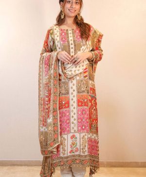 JAL FASHION JL 1041 DESIGNER 3 PIECE STYLISH KURTI