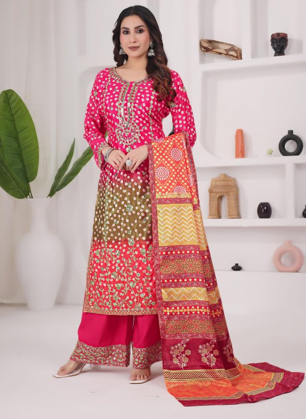 JENNY DESIGNER JD 610 B TRENDING PLAZZO SUITS