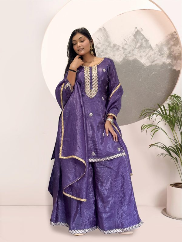 JENNY DESIGNER JD 619 TRENDING PLAZZO SUITS ONLINE