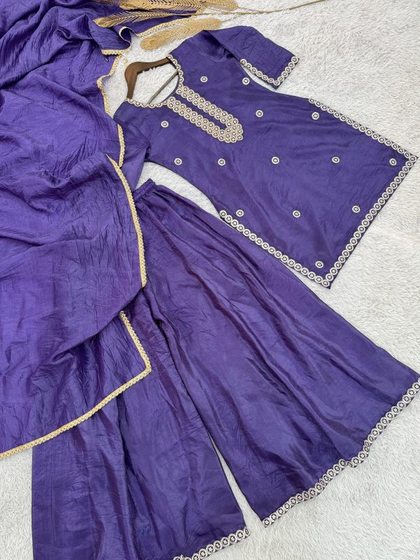 JENNY DESIGNER JD 619 TRENDING PLAZZO SUITS ONLINE
