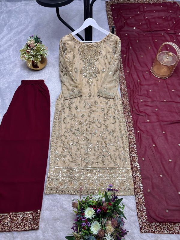 JENNY DESIGNER JD 621 TRENDING PLAZZO SUITS