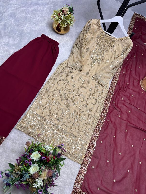 JENNY DESIGNER JD 621 TRENDING PLAZZO SUITS