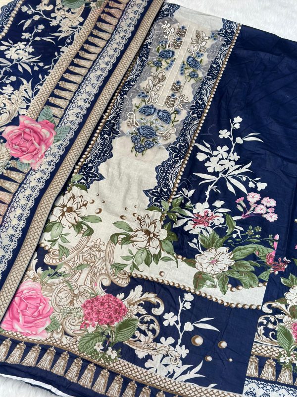 JIHAN 3814 B COTTON PAKISTANI SALWAR SUITS