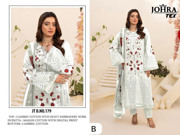 JOHRA TEX JT 179 B COTTON SUITS WHOLESALE
