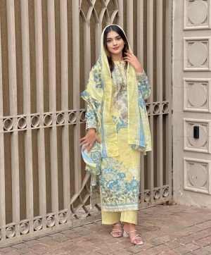 KALEESHA FASHION YD 025 READYMADE COTTON SUITS