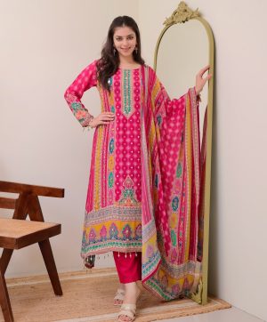 KALEESHA FASHION YD 027 READYMADE PRINTED SUITS