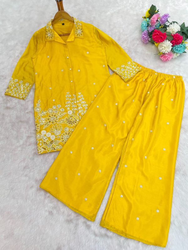 KALEESHA FASHION YD 037 A READYMADE CORD SET