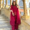 KARMA FASHION KF 1701 TRENDING PLAZZO SUITS WHOLESALE