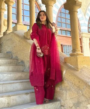 KARMA FASHION KF 1701 TRENDING PLAZZO SUITS WHOLESALE