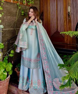 KARMA FASHION KF 1702 DESIGNER PLAZZO SUITS ONLINE
