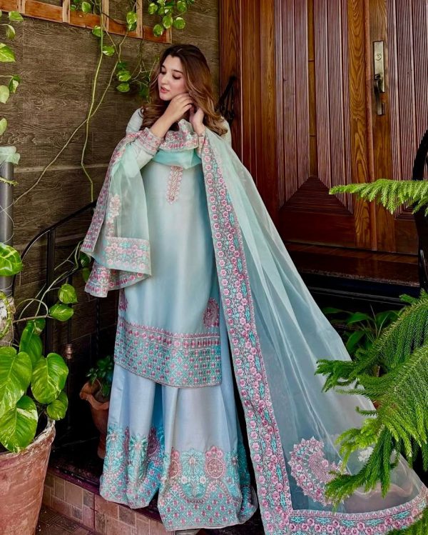 KARMA FASHION KF 1702 DESIGNER PLAZZO SUITS ONLINE
