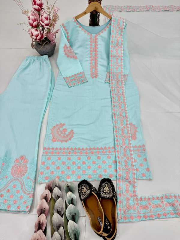 KARMA FASHION KF 1702 DESIGNER PLAZZO SUITS ONLINE
