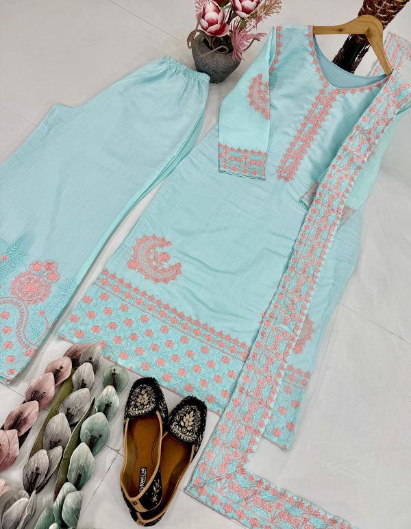 KARMA FASHION KF 1702 DESIGNER PLAZZO SUITS ONLINE