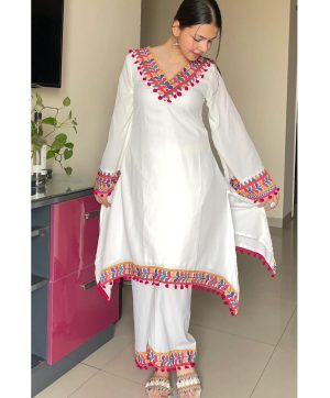 KARMA FASHION ST 223 DESIGNER PLAZZO SUITS ONLINE