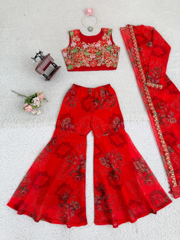 KD FASHION 1520 DESIGNER SHARARA SUITS WHOLESALE