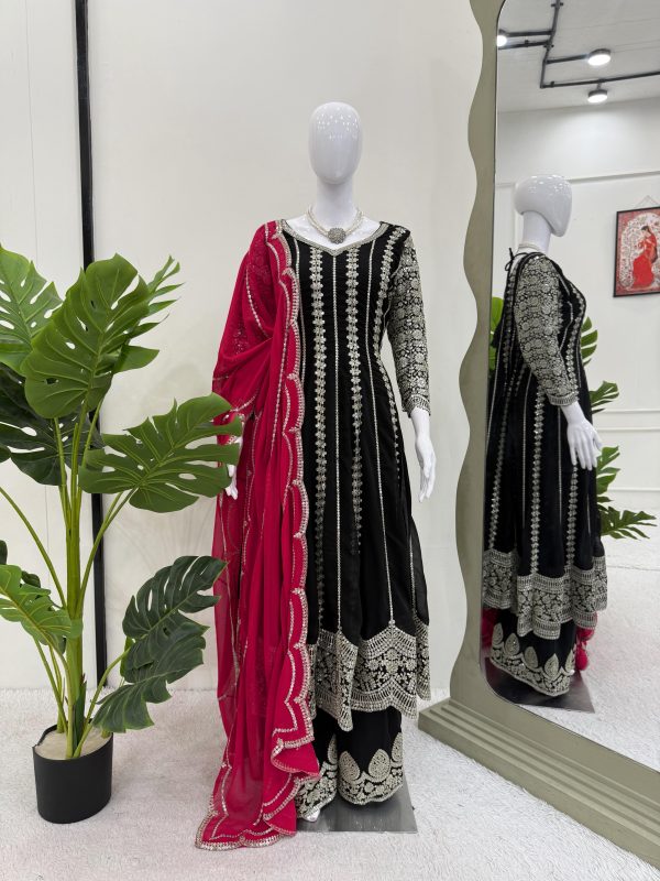 KD FASHION 1521 DESIGNER PLAZZO SUITS WHOLESALE