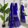 KD FASHION 1523 A DESIGNER SHARARA SUITS