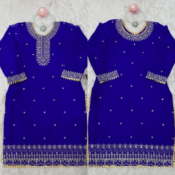 KD FASHION 1523 A DESIGNER SHARARA SUITS