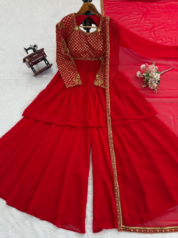 KD FASHION 1524 TRENDING SHARARA SUITS WHOLESALE