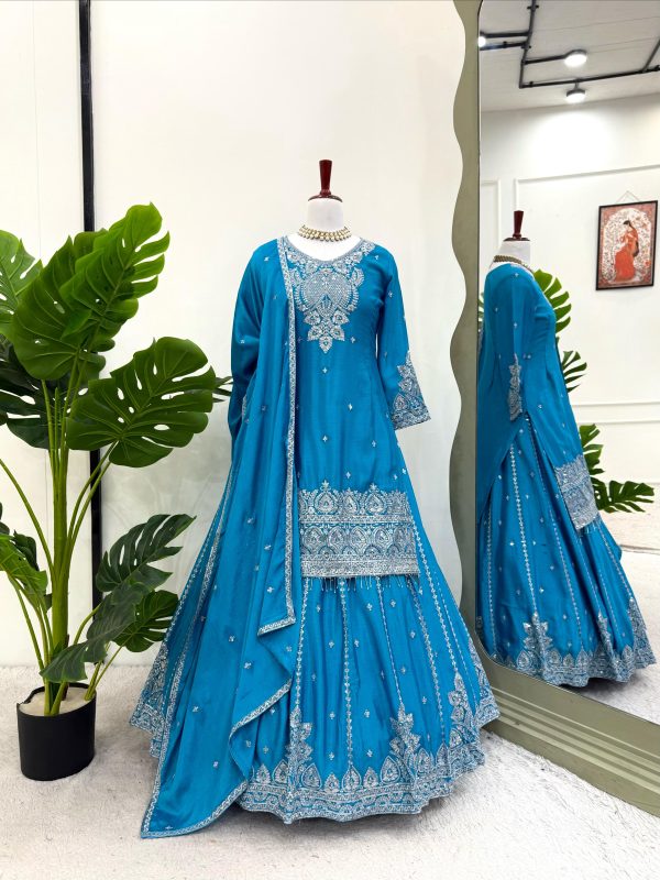 KD FASHION 1525 C DESIGNER LEHENGA SUITS WHOLESALE