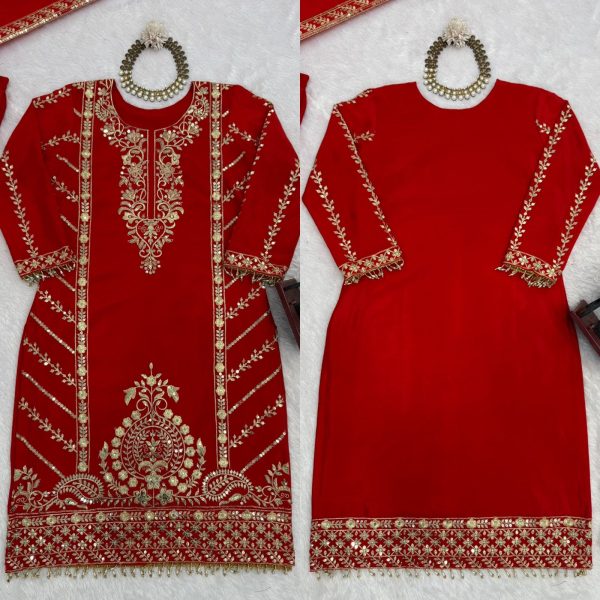 KD FASHION 1528 DESIGNER SHARARA SUITS WHOLESALE