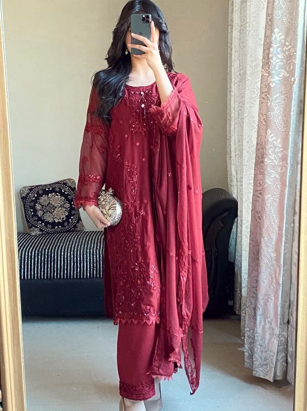 LADY LOOK 024 TRENDING PLAZZO SUITS WHOLESALE
