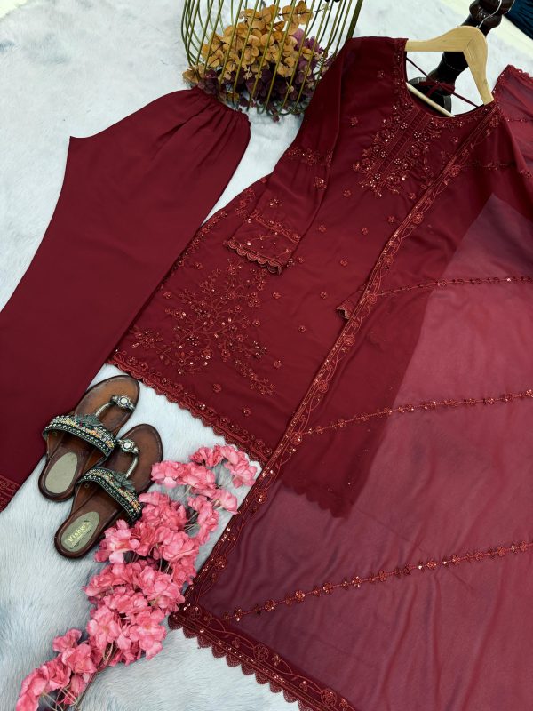 LADY LOOK 024 TRENDING PLAZZO SUITS WHOLESALE